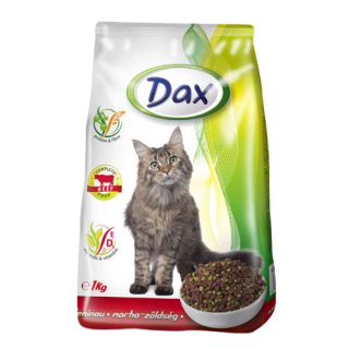 DAX granule hovädzie-zelenina pre mačky - 1kg