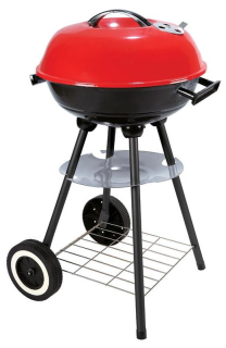 Gril BBQ Globus, na drevené uhlie