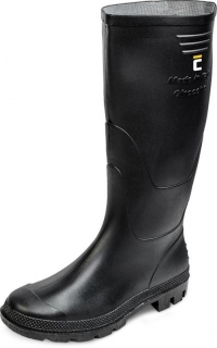 Cizmy boots Ginocchio, čierna Pvc, záhradné viac veľkostí