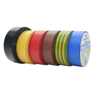 Paska E180BLC, čierna, izolačná, 19 mm, L-10 m, PVC viac druhov