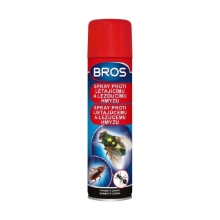 BROS spray proti lietajúcemu a lezúcemu hmyzu 400 ml